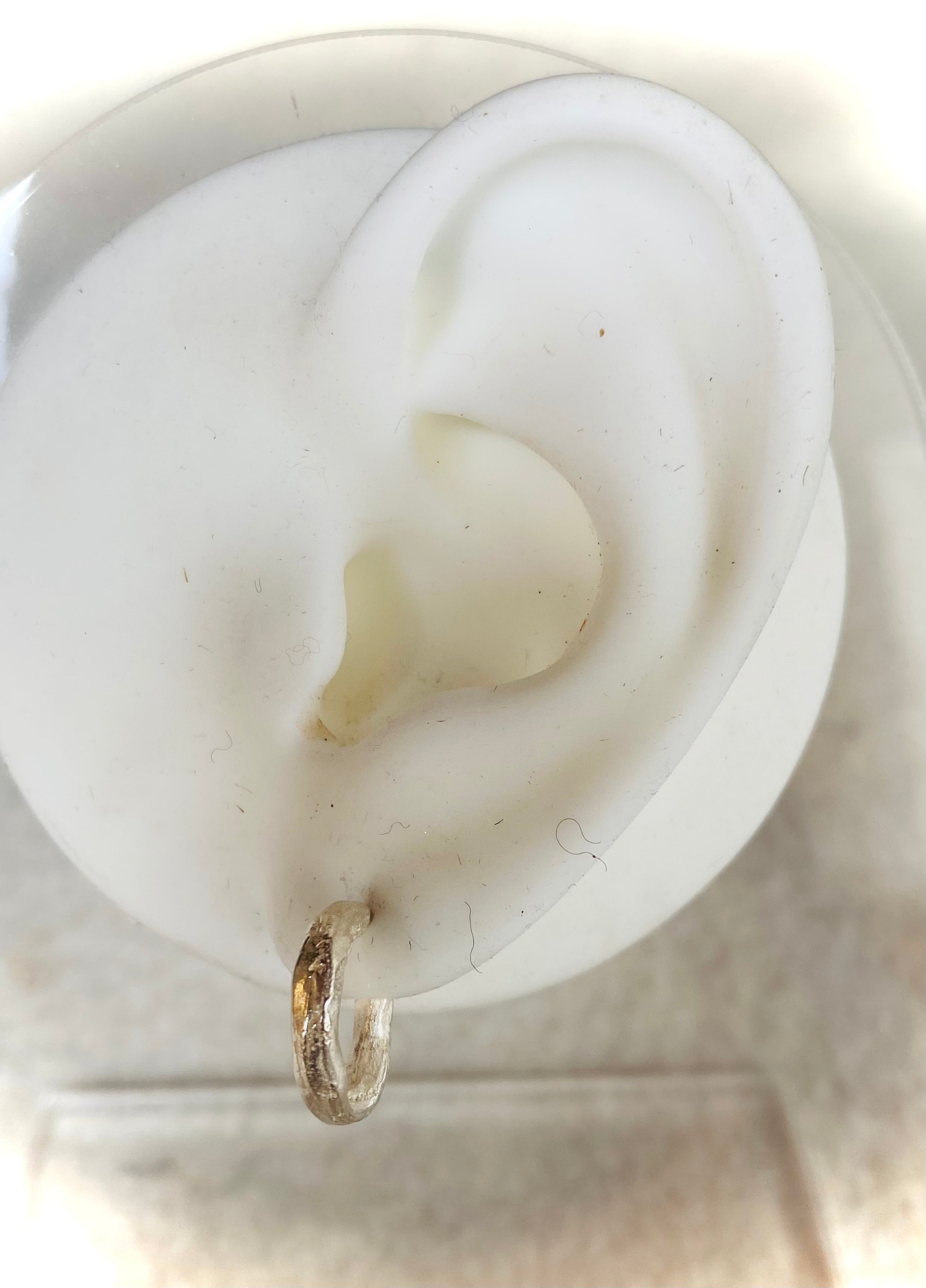 Pendiente criolla de plata