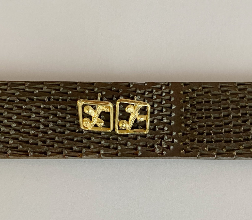 Pendiente de oro