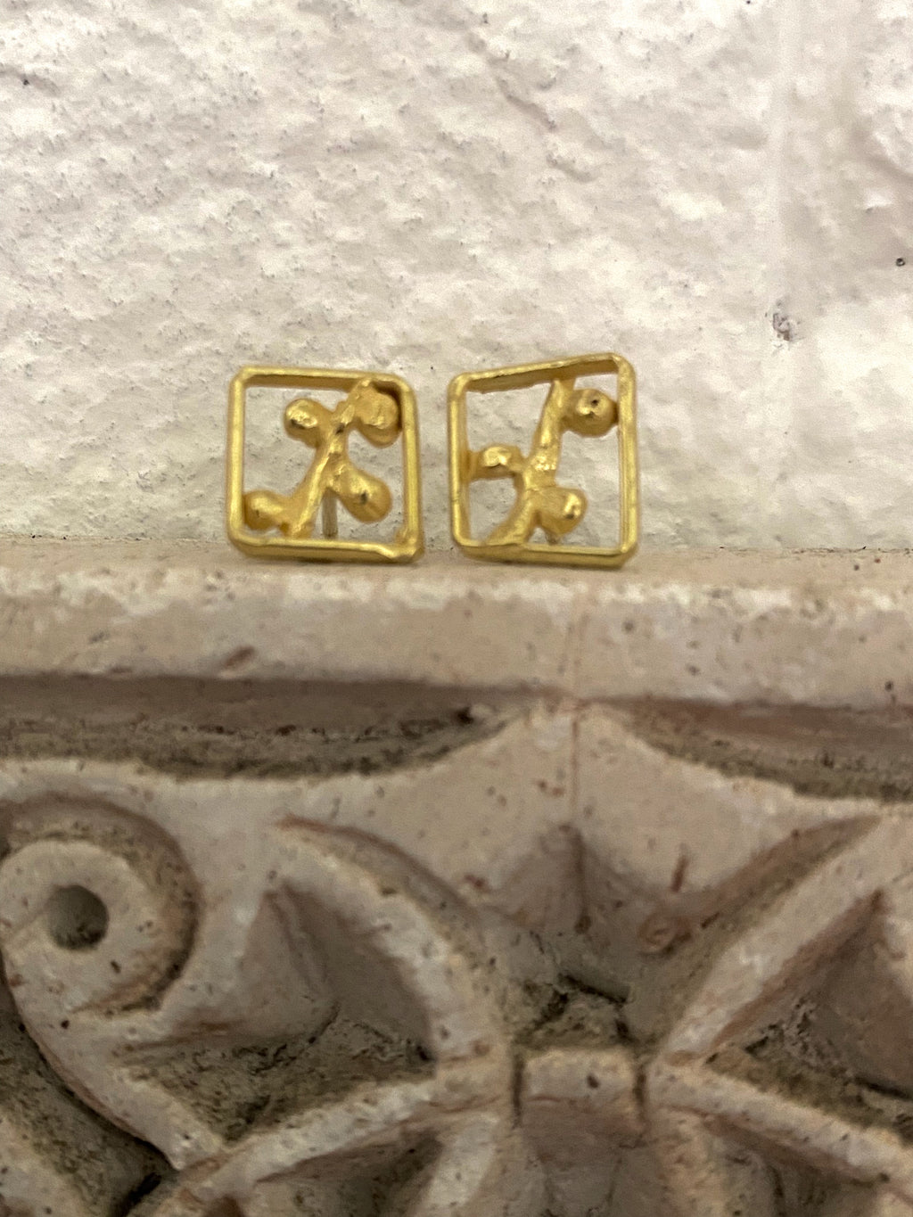 Pendiente de oro
